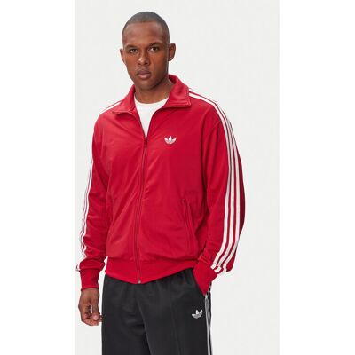 adidas Mikina Firebird KW0116 Červená Regular Fit Muži adidas Mikina Firebird KW0116 Červená Regular Fit Muži