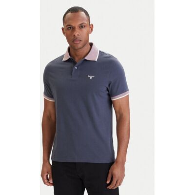 Barbour Polokošeľa Cornsay MML1281NY51 Tmavomodrá Regular Fit Muži Barbour Polokošeľa Cornsay MML1281NY51 Tmavomodrá Regular Fit Muži