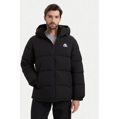 Kappa Zimné bundy 36226TW Čierna Comfort Fit Muži Kappa Zimné bundy 36226TW Čierna Comfort Fit Muži