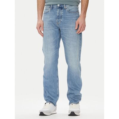 Calvin Klein Jeans Džínsy J30J327507 Modrá Straight Fit Muži Calvin Klein Jeans Džínsy J30J327507 Modrá Straight Fit Muži