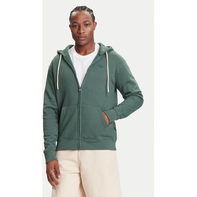 Quiksilver Mikina EQYFT05160 Zelená Regular Fit Muži Quiksilver Mikina EQYFT05160 Zelená Regular Fit Muži