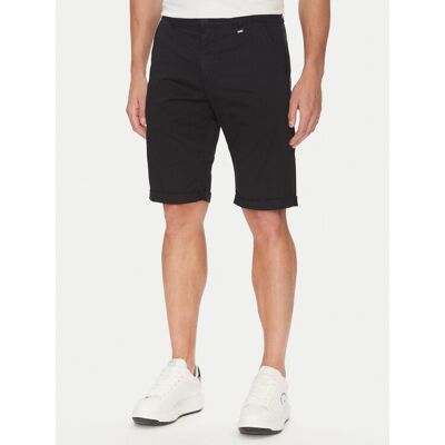 KARL LAGERFELD Bavlnené šortky 265812 552829 Čierna Regular Fit Muži KARL LAGERFELD Bavlnené šortky 265812 552829 Čierna Regular Fit Muži