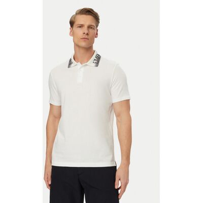 Emporio Armani Polokošeľa EM000571 AF20432 U0002 Biela Regular Fit Muži Emporio Armani Polokošeľa EM000571 AF20432 U0002 Biela Regular Fit Muži