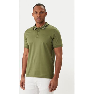 KARL LAGERFELD Polokošeľa 745010 562200 Zelená Regular Fit Muži KARL LAGERFELD Polokošeľa 745010 562200 Zelená Regular Fit Muži