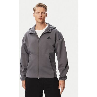 adidas Mikina Z.N.E. Full Zip KX7689 Sivá Regular Fit Muži adidas Mikina Z.N.E. Full Zip KX7689 Sivá Regular Fit Muži
