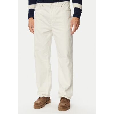 Tommy Hilfiger Džínsy River MW0MW43485 Biela Relaxed Fit Muži Tommy Hilfiger Džínsy River MW0MW43485 Biela Relaxed Fit Muži