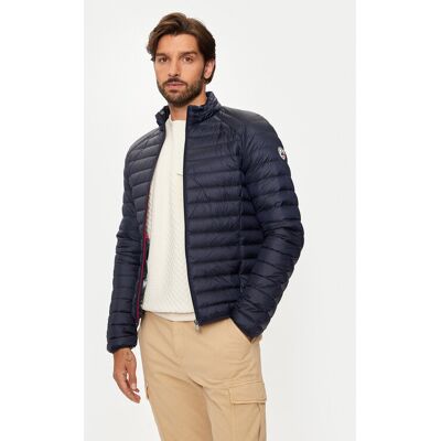 Jott Vatovaná bunda Mat P000MDOW02 Tmavomodrá Slim Fit Muži Jott Vatovaná bunda Mat P000MDOW02 Tmavomodrá Slim Fit Muži