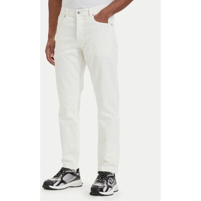 Karl Lagerfeld Jeans Džínsy B2M10135 Biela Tapered Fit Muži Karl Lagerfeld Jeans Džínsy B2M10135 Biela Tapered Fit Muži
