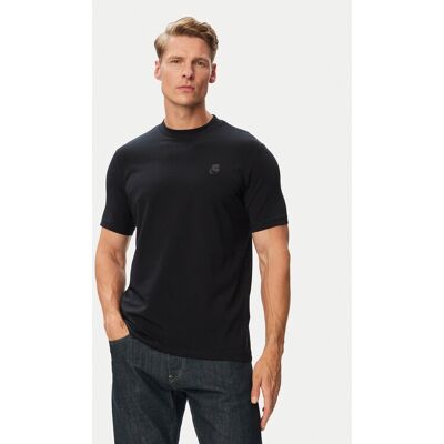 KARL LAGERFELD Tričko 755750 563221 Tmavomodrá Regular Fit Muži KARL LAGERFELD Tričko 755750 563221 Tmavomodrá Regular Fit Muži