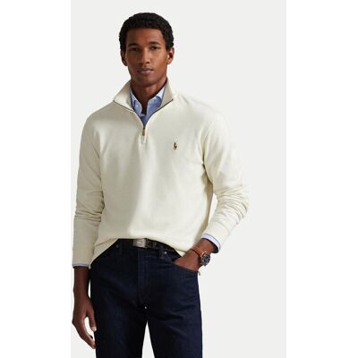 Polo Ralph Lauren Sveter 710P07411004 Écru Regular Fit Muži Polo Ralph Lauren Sveter 710P07411004 Écru Regular Fit Muži