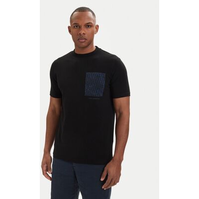 KARL LAGERFELD Tričko 755044 562221 Čierna Regular Fit Muži KARL LAGERFELD Tričko 755044 562221 Čierna Regular Fit Muži