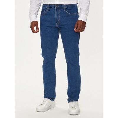 Guess Jeans Džínsy M4YA1C D5DM2 Tmavomodrá Slim Fit Muži Guess Jeans Džínsy M4YA1C D5DM2 Tmavomodrá Slim Fit Muži