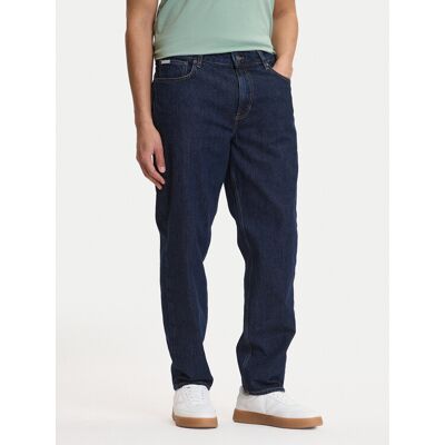 Guess Jeans Džínsy M5GA90 D5M55 Tmavomodrá Relaxed Fit Muži Guess Jeans Džínsy M5GA90 D5M55 Tmavomodrá Relaxed Fit Muži