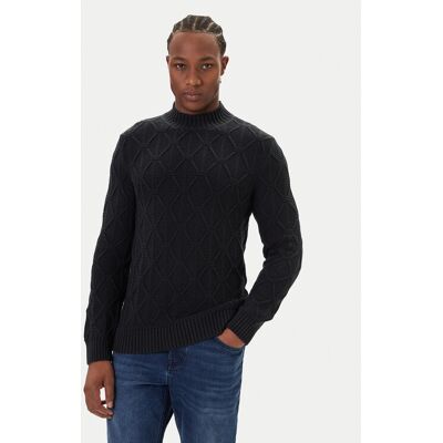 JOOP! Jeans Sveter 15 JJK-18Floriano 30047403 Tmavomodrá Modern Fit Muži JOOP! Jeans Sveter 15 JJK-18Floriano 30047403 Tmavomodrá Modern Fit Muži