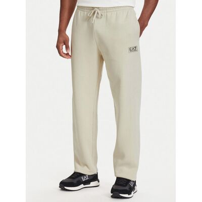 EA7 Emporio Armani Teplákové nohavice 7M002235 AF21822 U1079 Svetlo béžová Regular Fit Muži EA7 Emporio Armani Teplákové nohavice 7M002235 AF21822 U1079 Svetlo béžová Regular Fit Muži