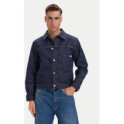 Calvin Klein Jeans Džínsová bunda LV04RH778G Tmavomodrá Regular Fit Muži Calvin Klein Jeans Džínsová bunda LV04RH778G Tmavomodrá Regular Fit Muži
