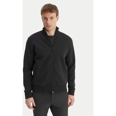 BOSS Mikina Skaz 50555496 Tmavomodrá Regular Fit Muži BOSS Mikina Skaz 50555496 Tmavomodrá Regular Fit Muži