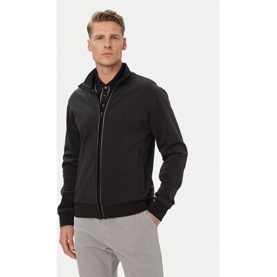 BOSS Mikina H-Shepherd 80 50565602 Čierna Regular Fit Muži BOSS Mikina H-Shepherd 80 50565602 Čierna Regular Fit Muži