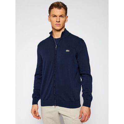 Lacoste Mikina AH1957 Tmavomodrá Classic Fit Muži Lacoste Mikina AH1957 Tmavomodrá Classic Fit Muži