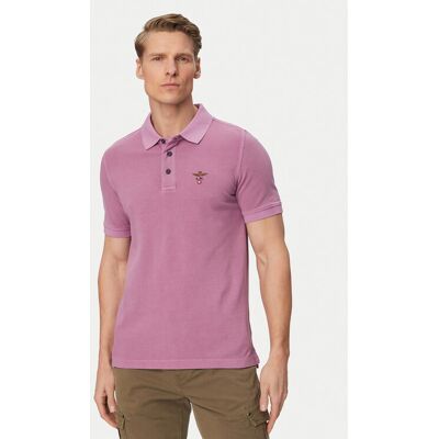 Aeronautica Militare Polokošeľa 261PO1925UP00406 Svetlo fialová Regular Fit Muži Aeronautica Militare Polokošeľa 261PO1925UP00406 Svetlo fialová Regular Fit Muži