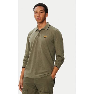 Aeronautica Militare Polokošeľa 262PO1653UP00082 Zelená Regular Fit Muži Aeronautica Militare Polokošeľa 262PO1653UP00082 Zelená Regular Fit Muži
