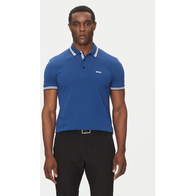 BOSS Polokošeľa Paddy 50469055 Modrá Regular Fit Muži BOSS Polokošeľa Paddy 50469055 Modrá Regular Fit Muži