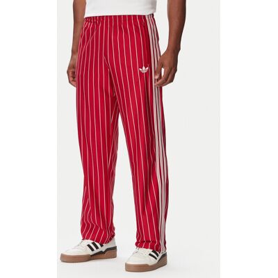 adidas Teplákové nohavice Firebrid Pinstripes Track KR7230 Červená Regular Fit Muži adidas Teplákové nohavice Firebrid Pinstripes Track KR7230 Červená Regular Fit Muži