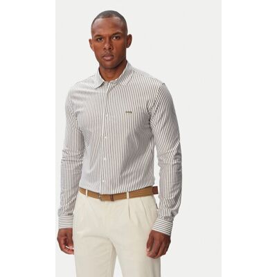 BOSS Košeľa Mysoft_2_M 50519748 Svetlo zelená Slim Fit Muži BOSS Košeľa Mysoft_2_M 50519748 Svetlo zelená Slim Fit Muži