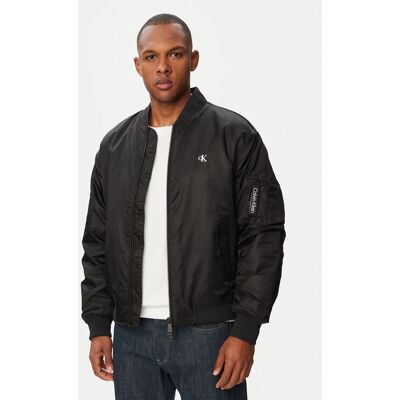 Calvin Klein Jeans Bundy bomber LV04RG505G Čierna Regular Fit Muži Calvin Klein Jeans Bundy bomber LV04RG505G Čierna Regular Fit Muži