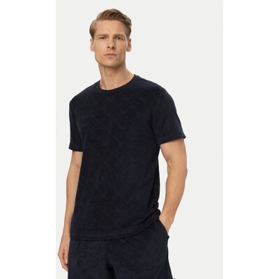 Emporio Armani Tričko EM000692 AF20449 FB058 Tmavomodrá Regular Fit Muži Emporio Armani Tričko EM000692 AF20449 FB058 Tmavomodrá Regular Fit Muži