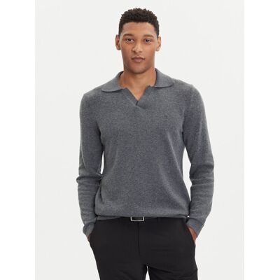 Marc O'Polo Sveter 529 5144 60150 Sivá Regular Fit Muži Marc O'Polo Sveter 529 5144 60150 Sivá Regular Fit Muži