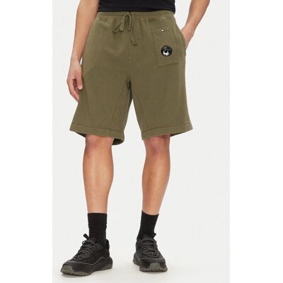 C.P. Company Športové kraťasy 18CMSB268A110337O Zelená Relaxed Fit Muži C.P. Company Športové kraťasy 18CMSB268A110337O Zelená Relaxed Fit Muži