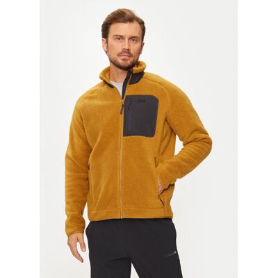 Helly Hansen Fleecová mikina Panorama Pile 49460 Žltá Regular Fit Muži Helly Hansen Fleecová mikina Panorama Pile 49460 Žltá Regular Fit Muži