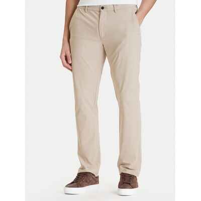 Tommy Hilfiger Chino nohavice Denton MW0MW43408 Béžová Slim Fit Muži Tommy Hilfiger Chino nohavice Denton MW0MW43408 Béžová Slim Fit Muži