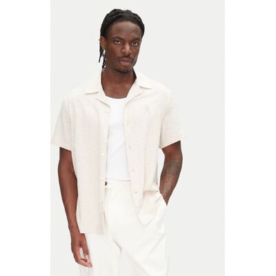 Filling Pieces Košeľa Resort 9179980 Écru Regular Fit Muži Filling Pieces Košeľa Resort 9179980 Écru Regular Fit Muži