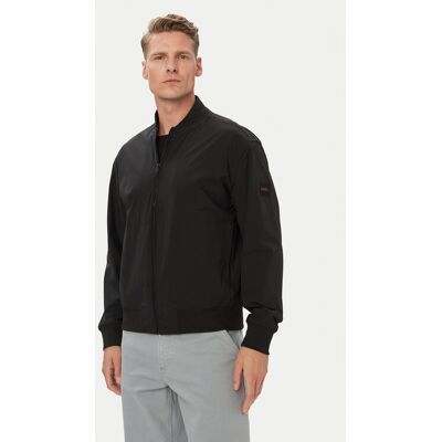 BOSS Bundy bomber Ze_Push 50568931 Čierna Regular Fit Muži BOSS Bundy bomber Ze_Push 50568931 Čierna Regular Fit Muži