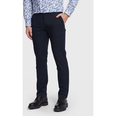 Tommy Hilfiger Chino nohavice Core Denton MW0MW28884 Tmavomodrá Straight Fit Muži Tommy Hilfiger Chino nohavice Core Denton MW0MW28884 Tmavomodrá Straight Fit Muži