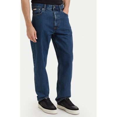 Calvin Klein Džínsy LV04RD712G Tmavomodrá Regular Fit Muži Calvin Klein Džínsy LV04RD712G Tmavomodrá Regular Fit Muži