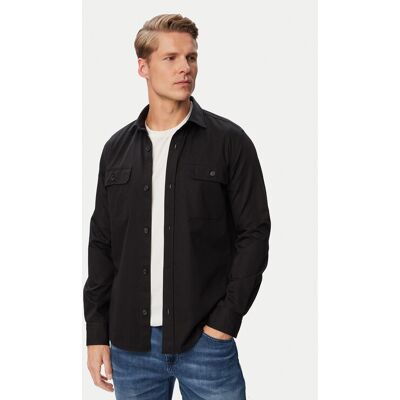 BOSS Košeľa H-Rob-Sp-2P-263 50567050 Čierna Regular Fit Muži BOSS Košeľa H-Rob-Sp-2P-263 50567050 Čierna Regular Fit Muži