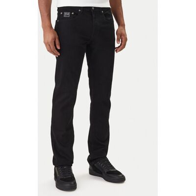 Versace Jeans Couture Džínsy 80GAB5S0 CDW00 Čierna Slim Fit Muži Versace Jeans Couture Džínsy 80GAB5S0 CDW00 Čierna Slim Fit Muži