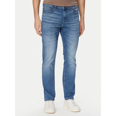 BOSS Džínsy Delaware Bo 50556882 Modrá Slim Fit Muži BOSS Džínsy Delaware Bo 50556882 Modrá Slim Fit Muži