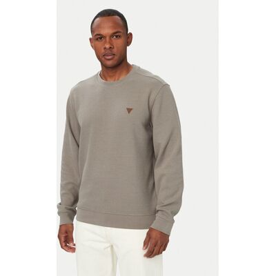 Guess Sveter M6YQ24 K4245 Sivá Regular Fit Muži Guess Sveter M6YQ24 K4245 Sivá Regular Fit Muži