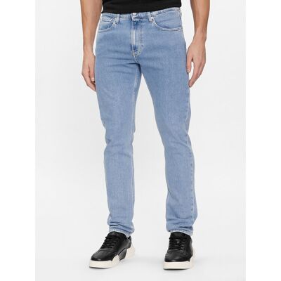Calvin Klein Jeans Džínsy J30J323690 Modrá Slim Taper Fit Muži Calvin Klein Jeans Džínsy J30J323690 Modrá Slim Taper Fit Muži