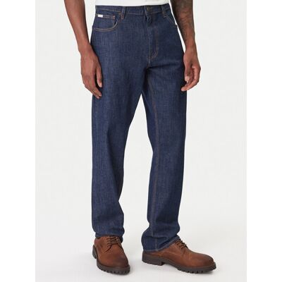 Guess Jeans Džínsy M6RA1B D002G Tmavomodrá Relaxed Fit Muži Guess Jeans Džínsy M6RA1B D002G Tmavomodrá Relaxed Fit Muži