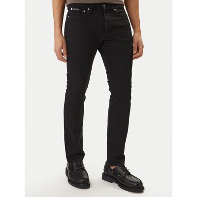 Calvin Klein Jeans Džínsy LV04RF925G Čierna Slim Fit Muži Calvin Klein Jeans Džínsy LV04RF925G Čierna Slim Fit Muži