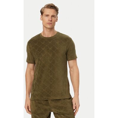 Emporio Armani Tričko EM000692 AF20449 F7014 Zelená Regular Fit Muži Emporio Armani Tričko EM000692 AF20449 F7014 Zelená Regular Fit Muži