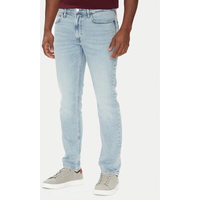 Calvin Klein Jeans Džínsy LV04RB736G Modrá Slim Fit Muži Calvin Klein Jeans Džínsy LV04RB736G Modrá Slim Fit Muži
