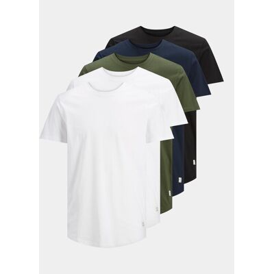 Jack & Jones Súprava tričiek Noa 12183653 Farebná Regular Fit Muži Jack & Jones Súprava tričiek Noa 12183653 Farebná Regular Fit Muži