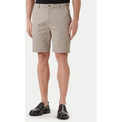 Calvin Klein Bavlnené šortky LV04LF601G Kaki Regular Fit Muži Calvin Klein Bavlnené šortky LV04LF601G Kaki Regular Fit Muži