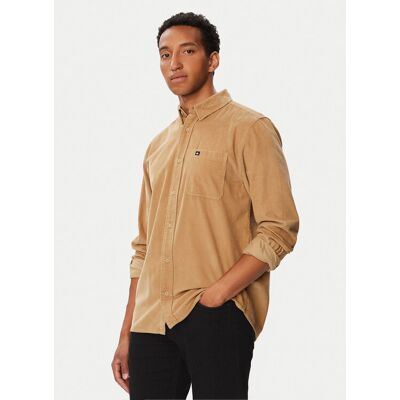 Billabong Košeľa Smoke Trail Cord EQYWT04692 Svetlo hnedá Regular Fit Muži Billabong Košeľa Smoke Trail Cord EQYWT04692 Svetlo hnedá Regular Fit Muži